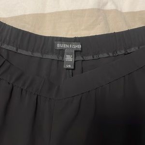 Eileen Fisher System Silk Pants Size L